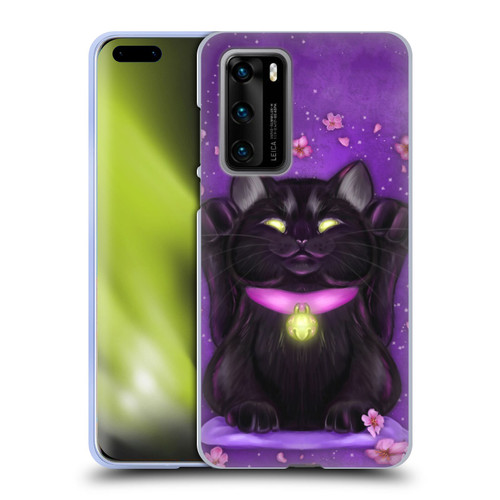 Ash Evans Black Cats Lucky Soft Gel Case for Huawei P40 5G