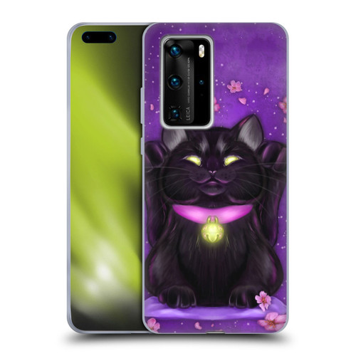 Ash Evans Black Cats Lucky Soft Gel Case for Huawei P40 Pro / P40 Pro Plus 5G