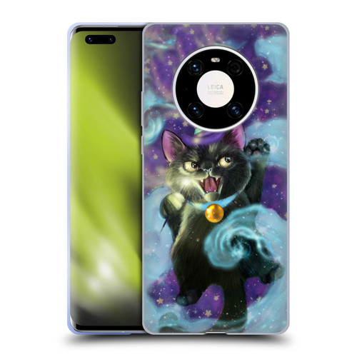Ash Evans Black Cats Magic Witch Soft Gel Case for Huawei Mate 40 Pro 5G