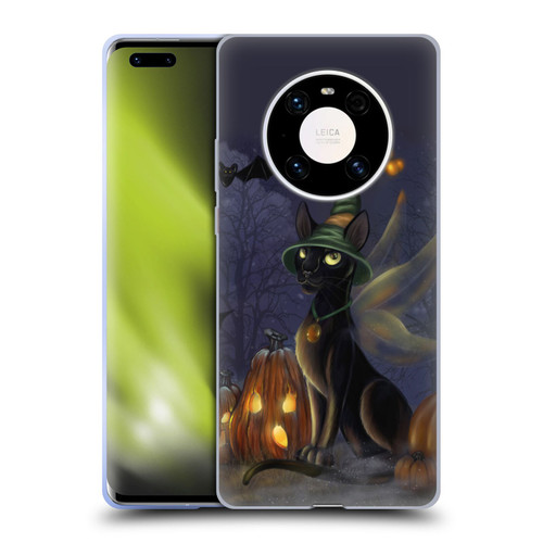 Ash Evans Black Cats The Witching Time Soft Gel Case for Huawei Mate 40 Pro 5G