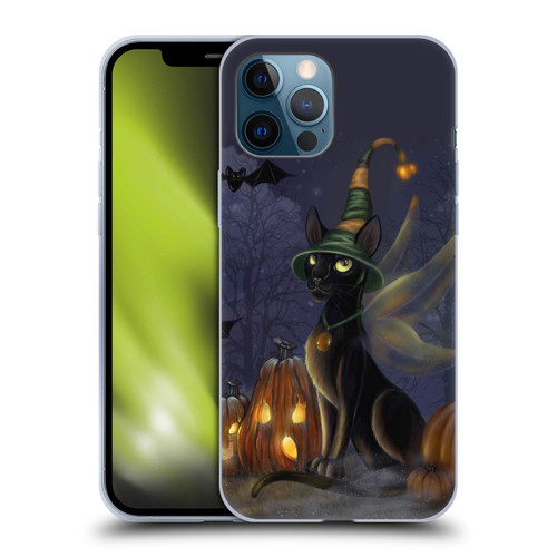 Ash Evans Black Cats The Witching Time Soft Gel Case for Apple iPhone 12 Pro Max