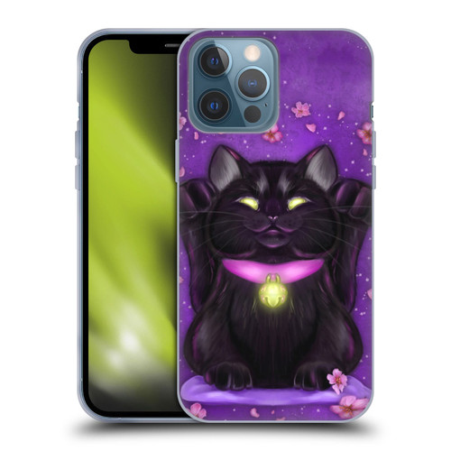 Ash Evans Black Cats Lucky Soft Gel Case for Apple iPhone 13 Pro Max