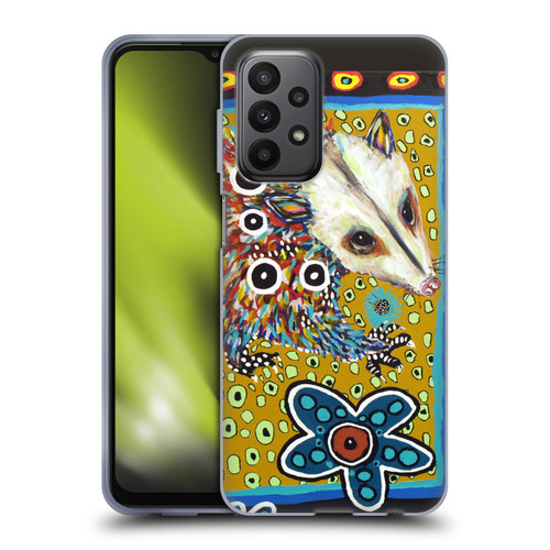 Mad Dog Art Gallery Animals Possum Soft Gel Case for Samsung Galaxy A23 / 5G (2022)