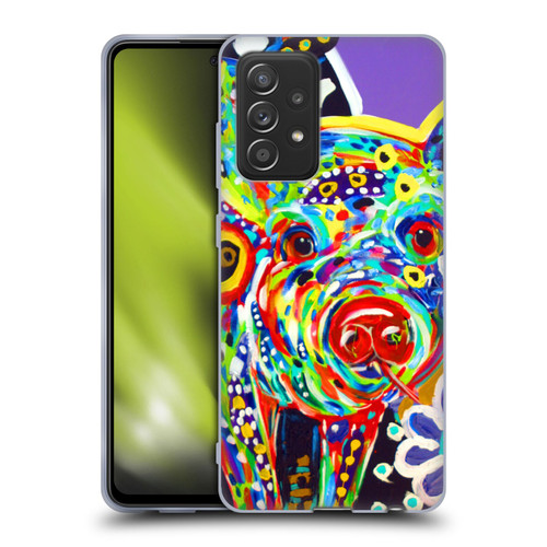 Mad Dog Art Gallery Animals Pig Soft Gel Case for Samsung Galaxy A52 / A52s / 5G (2021)