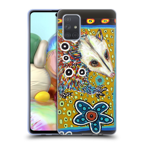 Mad Dog Art Gallery Animals Possum Soft Gel Case for Samsung Galaxy A71 (2019)