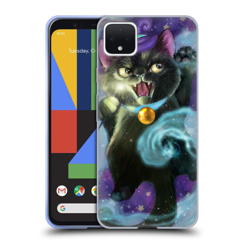 Ash Evans Black Cats Magic Witch Soft Gel Case for Google Pixel 4 XL