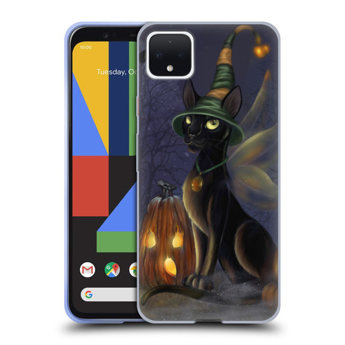 Ash Evans Black Cats The Witching Time Soft Gel Case for Google Pixel 4 XL