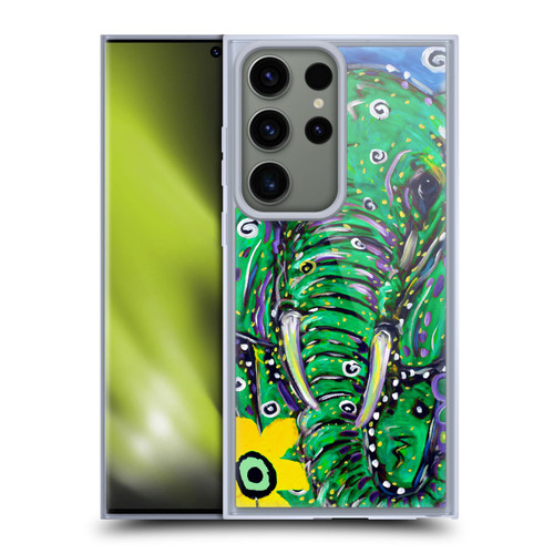 Mad Dog Art Gallery Animals Elephant Soft Gel Case for Samsung Galaxy S23 Ultra 5G