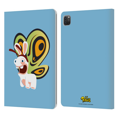 Rabbids Costumes Butterfly Leather Book Wallet Case Cover For Apple iPad Pro 11 2020 / 2021 / 2022