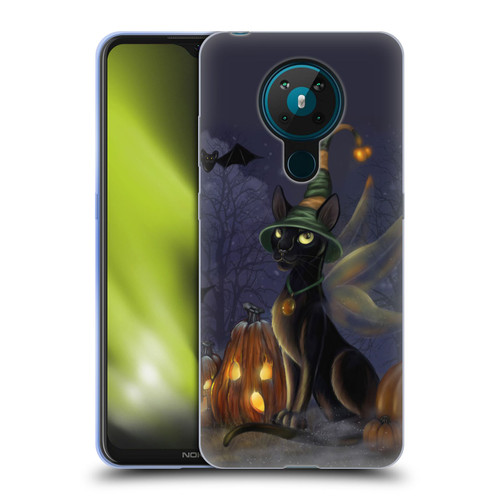 Ash Evans Black Cats The Witching Time Soft Gel Case for Nokia 5.3