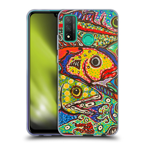 Mad Dog Art Gallery Assorted Designs Many Mad Fish Soft Gel Case for Huawei P Smart (2020)