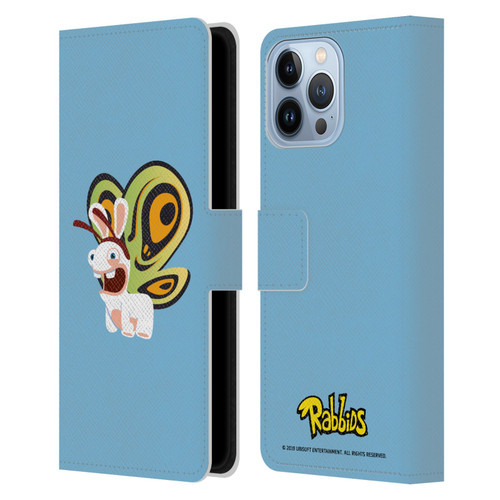Rabbids Costumes Butterfly Leather Book Wallet Case Cover For Apple iPhone 13 Pro Max