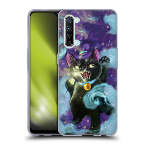 Ash Evans Black Cats Magic Witch Soft Gel Case for OPPO Find X2 Lite 5G
