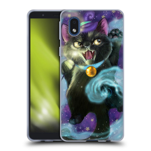 Ash Evans Black Cats Magic Witch Soft Gel Case for Samsung Galaxy A01 Core (2020)