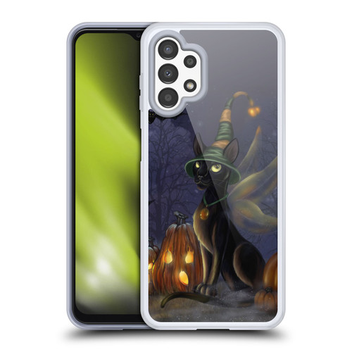 Ash Evans Black Cats The Witching Time Soft Gel Case for Samsung Galaxy A13 (2022)