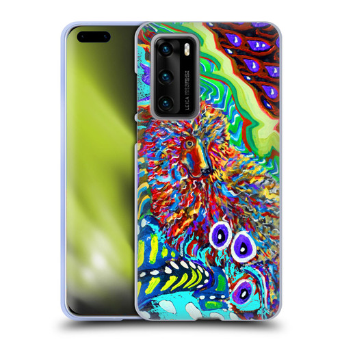 Mad Dog Art Gallery Dogs 2 Electric Poodle Soft Gel Case for Huawei P40 5G