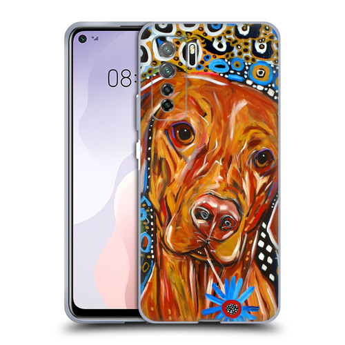 Mad Dog Art Gallery Dogs 2 Viszla Soft Gel Case for Huawei Nova 7 SE/P40 Lite 5G