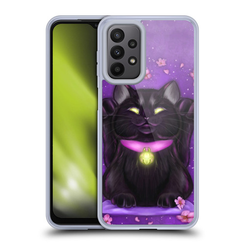 Ash Evans Black Cats Lucky Soft Gel Case for Samsung Galaxy A23 / 5G (2022)