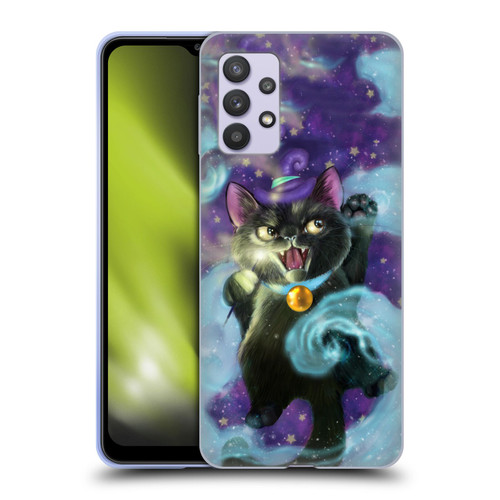 Ash Evans Black Cats Magic Witch Soft Gel Case for Samsung Galaxy A32 5G / M32 5G (2021)