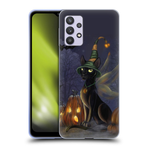 Ash Evans Black Cats The Witching Time Soft Gel Case for Samsung Galaxy A32 5G / M32 5G (2021)