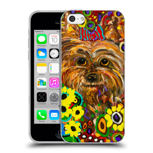 Mad Dog Art Gallery Dogs 2 Yorkie Soft Gel Case for Apple iPhone 5c