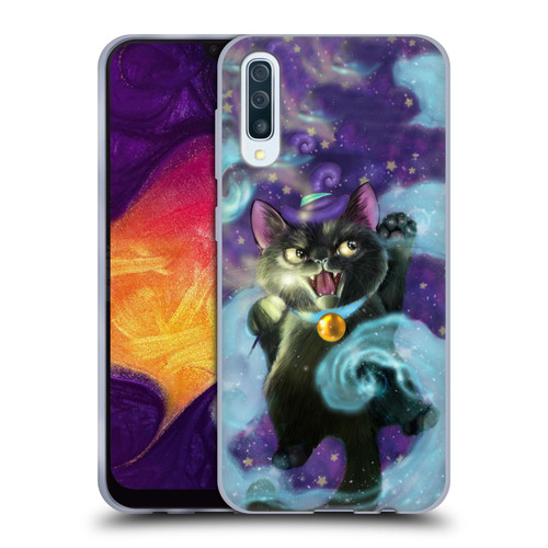 Ash Evans Black Cats Magic Witch Soft Gel Case for Samsung Galaxy A50/A30s (2019)
