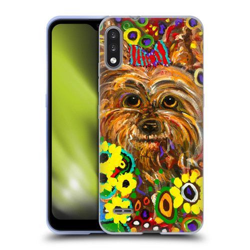 Mad Dog Art Gallery Dogs 2 Yorkie Soft Gel Case for LG K22