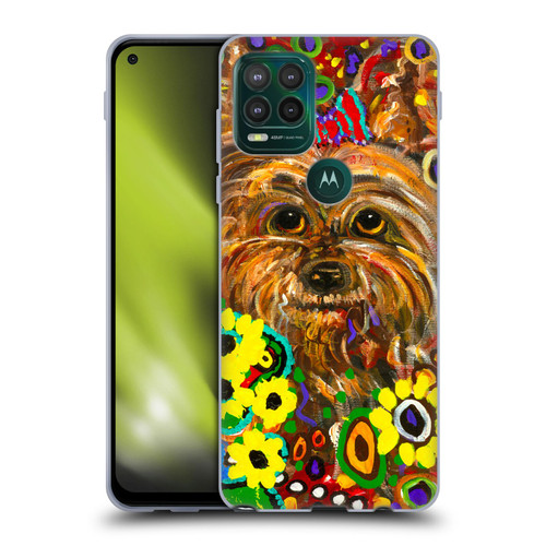Mad Dog Art Gallery Dogs 2 Yorkie Soft Gel Case for Motorola Moto G Stylus 5G 2021