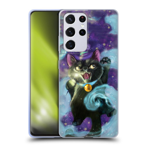 Ash Evans Black Cats Magic Witch Soft Gel Case for Samsung Galaxy S21 Ultra 5G