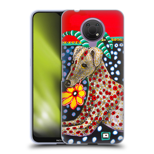 Mad Dog Art Gallery Dogs 2 Greyhound Soft Gel Case for Nokia G10