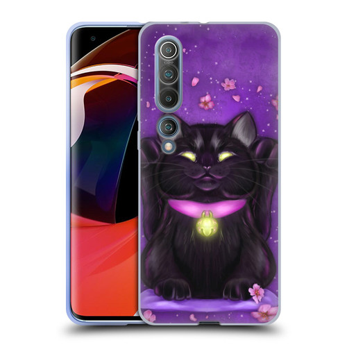 Ash Evans Black Cats Lucky Soft Gel Case for Xiaomi Mi 10 5G / Mi 10 Pro 5G