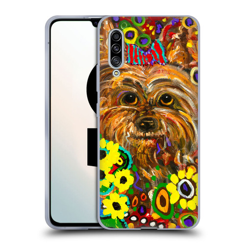 Mad Dog Art Gallery Dogs 2 Yorkie Soft Gel Case for Samsung Galaxy A90 5G (2019)