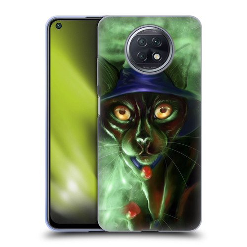 Ash Evans Black Cats Conjuring Magic Soft Gel Case for Xiaomi Redmi Note 9T 5G