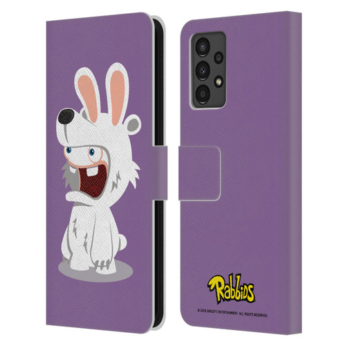 Rabbids Costumes Polar Bear Leather Book Wallet Case Cover For Samsung Galaxy A13 (2022)