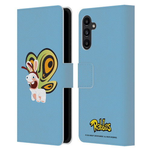 Rabbids Costumes Butterfly Leather Book Wallet Case Cover For Samsung Galaxy A13 5G (2021)