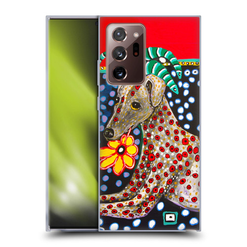 Mad Dog Art Gallery Dogs 2 Greyhound Soft Gel Case for Samsung Galaxy Note20 Ultra / 5G