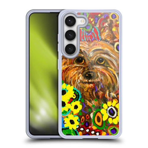 Mad Dog Art Gallery Dogs 2 Yorkie Soft Gel Case for Samsung Galaxy S23 5G