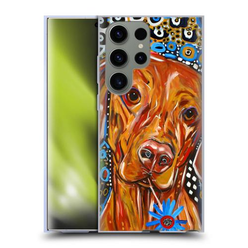 Mad Dog Art Gallery Dogs 2 Viszla Soft Gel Case for Samsung Galaxy S23 Ultra 5G