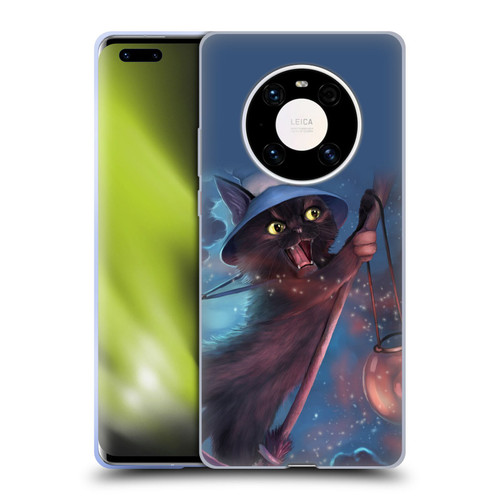 Ash Evans Black Cats 2 Magical Witch Soft Gel Case for Huawei Mate 40 Pro 5G