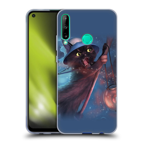Ash Evans Black Cats 2 Magical Witch Soft Gel Case for Huawei P40 lite E