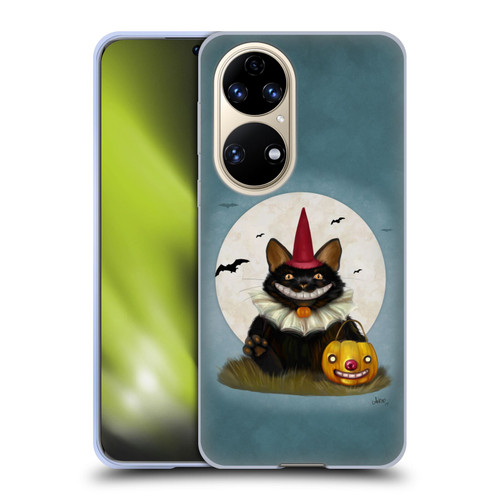 Ash Evans Black Cats 2 Halloween Cat Soft Gel Case for Huawei P50