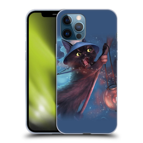 Ash Evans Black Cats 2 Magical Witch Soft Gel Case for Apple iPhone 12 Pro Max