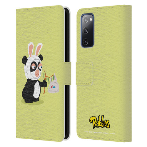 Rabbids Costumes Panda Leather Book Wallet Case Cover For Samsung Galaxy S20 FE / 5G