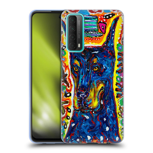 Mad Dog Art Gallery Dog 5 Doberman Soft Gel Case for Huawei P Smart (2021)