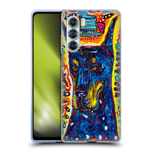 Mad Dog Art Gallery Dog 5 Doberman Soft Gel Case for Motorola Edge S30 / Moto G200 5G