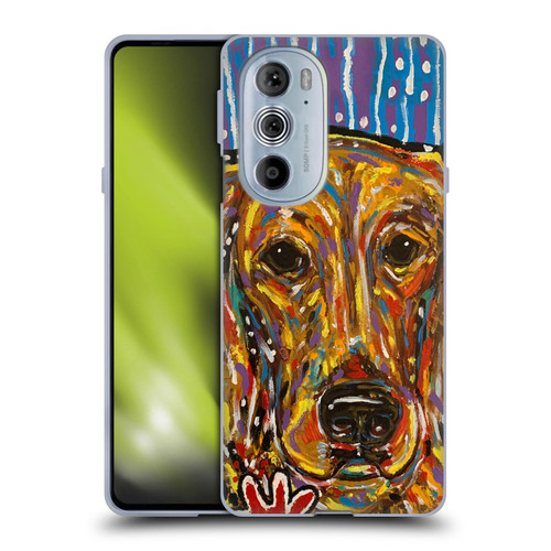 Mad Dog Art Gallery Dog 5 Golden Retriever Soft Gel Case for Motorola Edge X30
