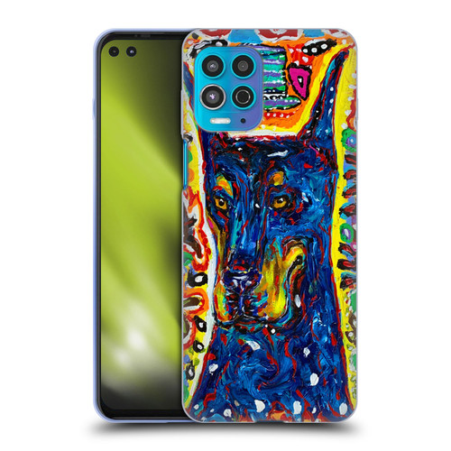 Mad Dog Art Gallery Dog 5 Doberman Soft Gel Case for Motorola Moto G100