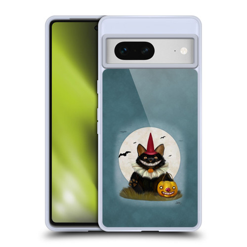 Ash Evans Black Cats 2 Halloween Cat Soft Gel Case for Google Pixel 7