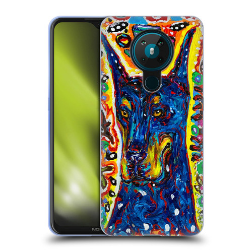 Mad Dog Art Gallery Dog 5 Doberman Soft Gel Case for Nokia 5.3
