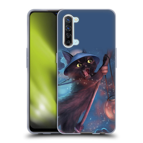 Ash Evans Black Cats 2 Magical Witch Soft Gel Case for OPPO Find X2 Lite 5G
